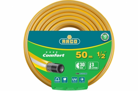 products/Поливочный армированный 3-х слойный шланг Raco COMFORT 1/2"x50м (арт. 40303-1/2-50_z01)