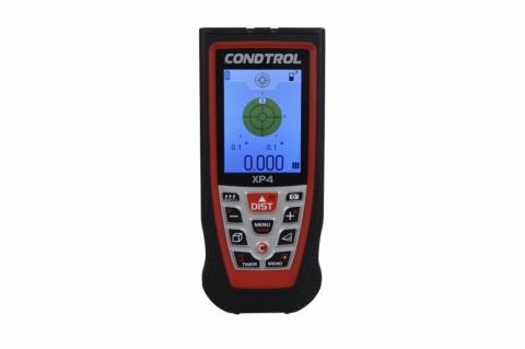 products/Лазерный дальномер CONDTROL XP4 BLUETOOTH, 1-4-085 (уровень защиты IP54, работает от 3-х NiMH АКБ + кабель MicroUSB)