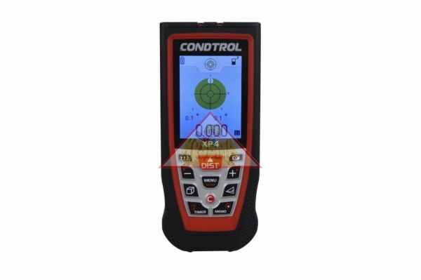 Лазерный дальномер CONDTROL XP4 BLUETOOTH, 1-4-085 (уровень защиты IP54, работает от 3-х NiMH АКБ + кабель MicroUSB)