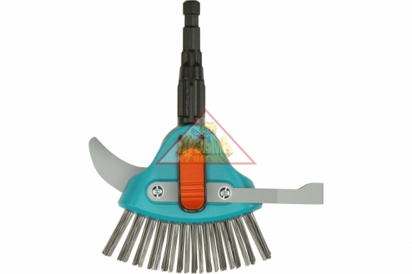 Щелевая щетка 3-в-1, насадка для комбисистемы Gardena 03608-20.000.00