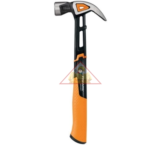 Молоток с загнутым гвоздодёром Fiskars L 20oz 13.5 дюймов 1027203