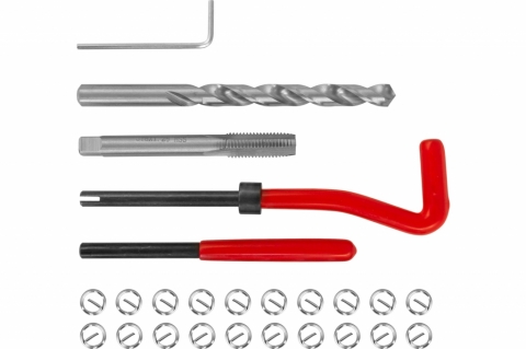 products/TRIS8125 Набор для восстановления резьбы M8x1.25, 25 предметов.Thorvik