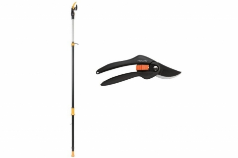 products/Промонабор Fiskars: сучкорез UPX86 и секатор SingleStep P26, арт. 1050183