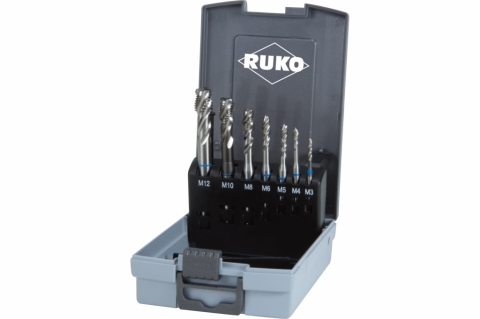 products/Набор машинных метчиков RUKO HSS 35 град M3-M12 245058RO