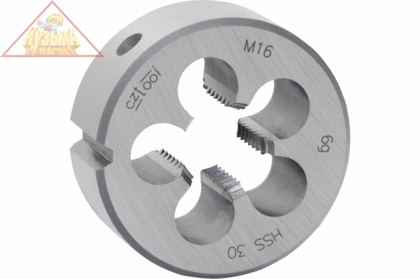 Плашка HSS М 16 шаг 2,0 мм D45 мм Bucovice Tools 240160