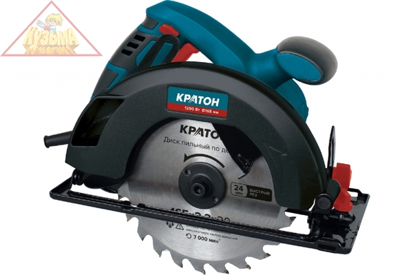 Пила циркулярная Кратон CS-1200/165, 3 03 01 015