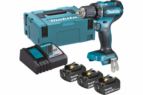 products/Аккумуляторная дрель-шуруповерт Makita DDF485RF3J, арт. 199400