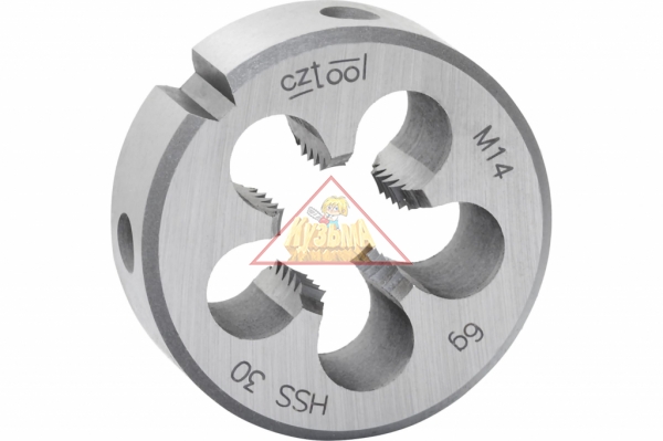 Плашка HSS М 14 шаг 2,0 мм. D38 мм Bucovice Tools 240140