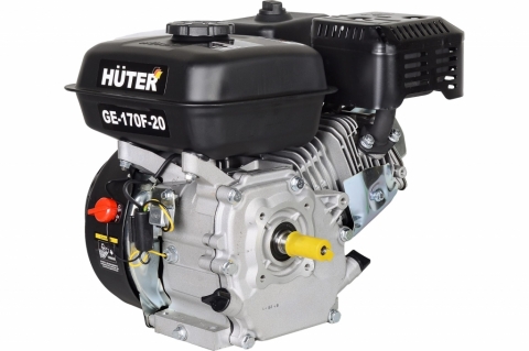 products/Двигатель бензиновый GE-170F-20 Huter 70/15/2