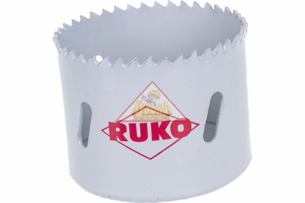 Коронка биметаллическая HSS Co 8% (57 мм) RUKO 126057