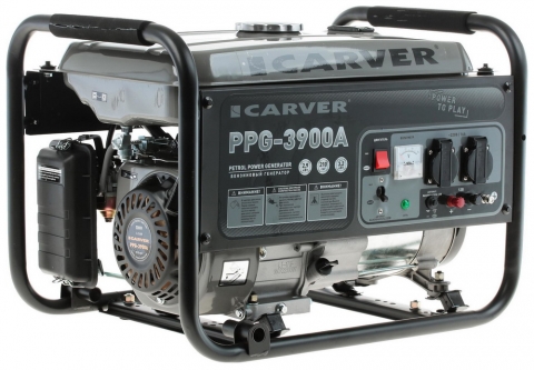 products/Генератор бензиновый Carver PPG-3900AE (арт. 01.020.00021)