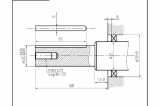 Двигатель дизельный TSS Excalibur 186FA - K1 (вал цилиндр под шпонку 25./72.2 / key) арт. 017963