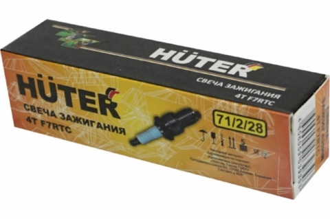 products/Свеча зажигания 4T F7RTC Huter 71/2/28