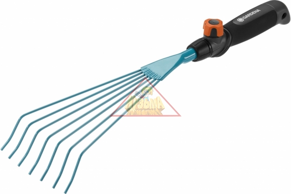 Проволочные грабли Gardena (ручной инструмент/насадка для комбисистемы и рукоятка), арт. 08917-20.000.00