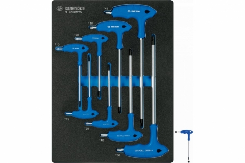 products/Набор ключей KING TONY Torx L-тип, ложемент, 8 предметов 9-22308TRV