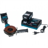 Аккумуляторная угловая шлифовальная машина Makita GA004GM201