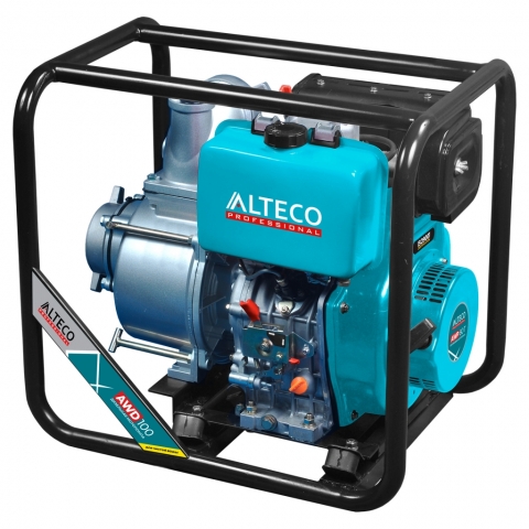 products/Мотопомпа дизельная Alteco Professional AWD100, арт. 44242