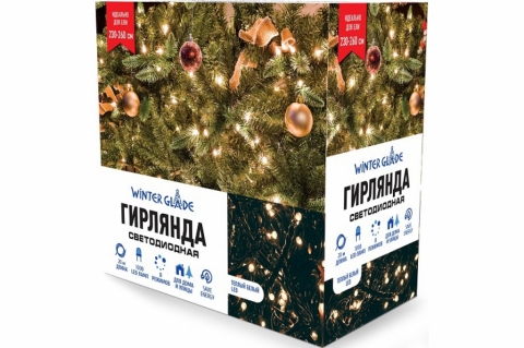 products/Электрическая гирлянда Winter Glade Теплый белый свет 1000 ламп CB1000