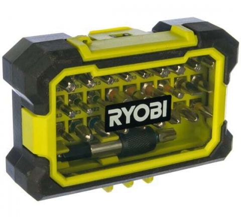 products/Набор бит с быстросъемным держателем бит 60 мм (32 шт) Ryobi RAK32MSD 