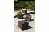 Пуф Allibert Cube with cushion (17192157+) коричневый, 209435