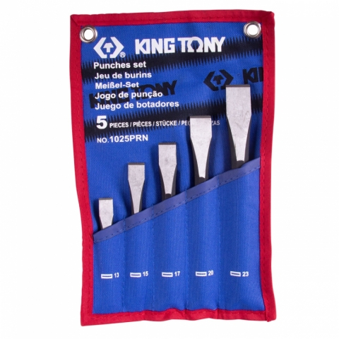 products/Набор зубил KING TONY чехол из теторона, 5 предметов 1025PRN