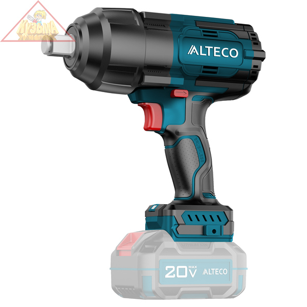 Бесщеточный аккумуляторный ударный гайковерт ALTECO CIW 20-1200 Li BL Solo (без АКБ И ЗУ) 68794
