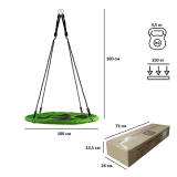 Садовые качели Green Glade К-060