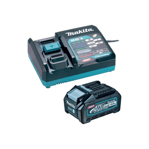 products/Набор Makita XGT: аккумулятор BL4040 1 шт.+ зарядное устройство DC40RA (40V 1×4.0Ач), арт. 191J67-0