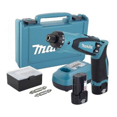 products/Аккумуляторная отвертка Makita DF012DSE