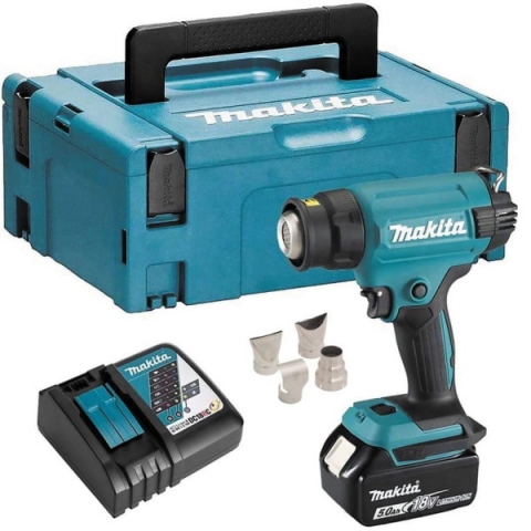 products/Аккумуляторный строительный фен Makita DHG181RT1J (LXT)