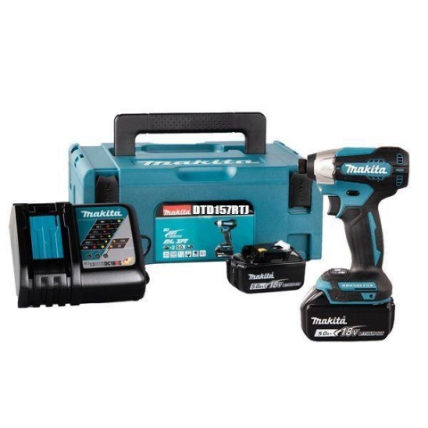 products/Аккумуляторный ударный винтовёрт Makita DTD157RTJ (LXT)