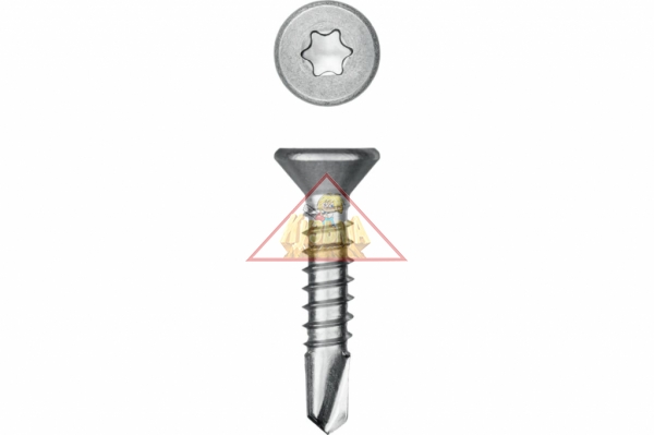 Нержавеющие саморезы KRAFTOOL DS-C с потайной головкой, 19x3.9 мм, 750 шт. 300932-39-019