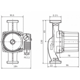 Насос циркуляционный WILO STAR-RS 25/6-130, НС-1476010