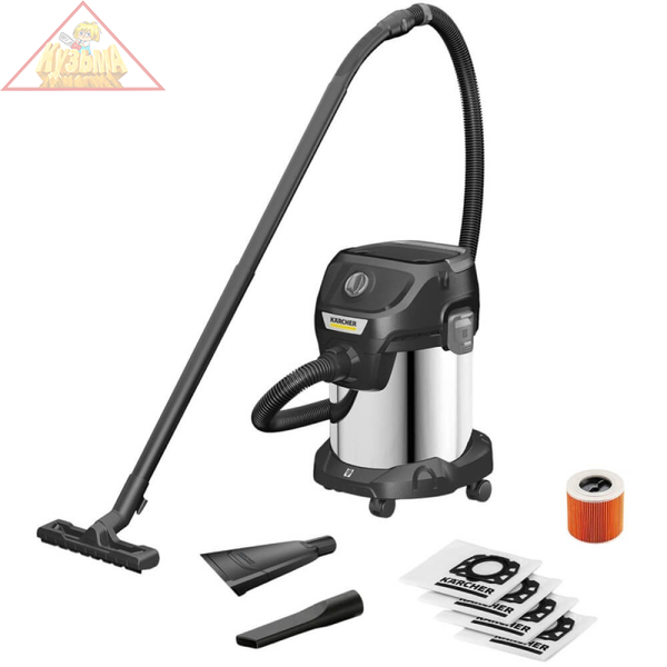 Строительный пылесос Karcher KWD 3 S V-17/4/20 Anniversary Edition *EU 1.628-449.0