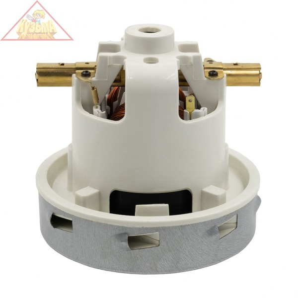 Двигатель для пылесоса (универсальный) мощность 1300W, общая высота - 131 мм, нижний диаметр - 129 мм, верхний диаметр - 28 мм, высота турбины - 34 мм, арт. MT35C-1300