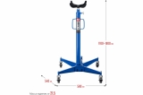 Трансмиссионная гидравлическая стойка ЗУБР Профессионал 0,5т, 1100-1900 мм Трансмиссионная гидравлическая стойка ЗУБР Профессионал 0,5т, 1100-1900 мм 43061-0.5