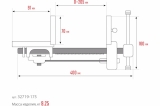 Столярные быстрозажимные тиски KRAFTOOL 175 мм 32719-175