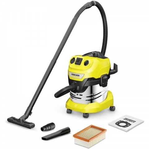 products/Строительный пылесос Karcher WD 4 P S V-20/5/22 желтый/черный (1.628-290.0)