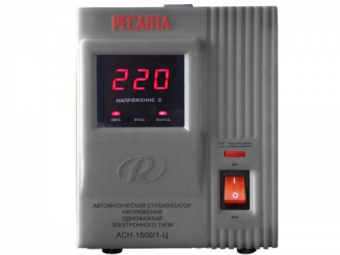 products/Стабилизатор АСН-1500/1-Ц Ресанта