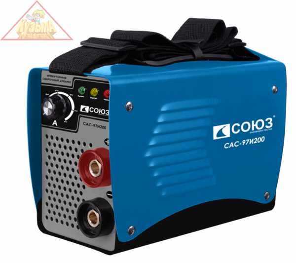 САС-97И200 Сварочный инвертор СОЮЗ, 200А, ПВ 60%, 170-250В, HotStart/AntiStick/ArcForce