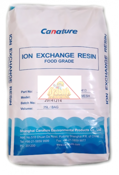 Сильнокислотный катионит Canature Na FG Ion exchange resin №16020408, 188651