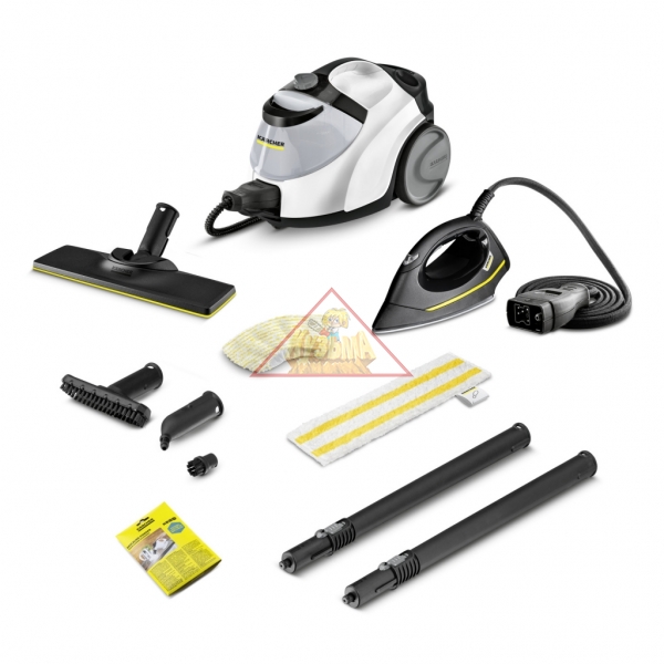 Пароочиститель Karcher SC 5 EasyFix Iron EU белый 1.512-661.0