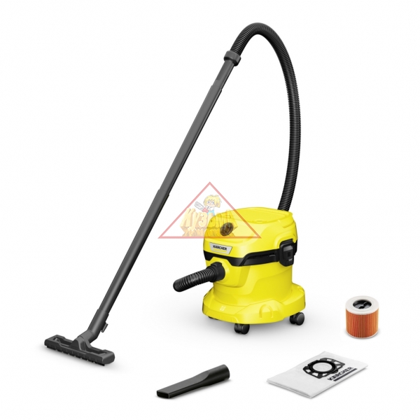 Хозяйственный пылесос WD 2 PLUS V-12/6/18/C.Karcher.1.628-015.0