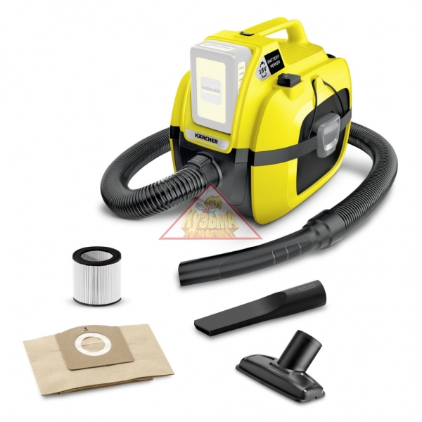 Хозяйственный пылесос Karcher WD 1 COMPACT BATTERY 1.198-300.0