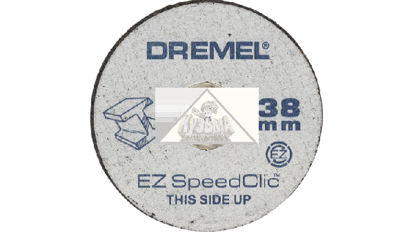 Отрезные круги SpeedClic Dremel SC456 по металлу 38мм (12 шт.), арт. 2615S456JD