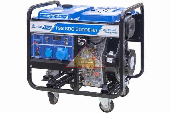 Дизель генератор TSS SDG 6000EHA 077014