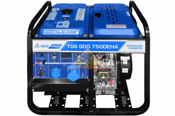 Дизель генератор TSS SDG 7500EHA 100026