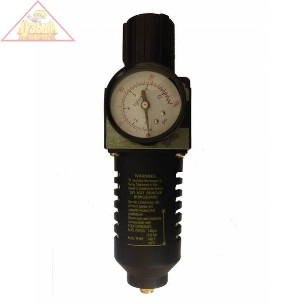 JAZ-6715 Фильтр-сепаратор с регулятором давления для пневматического инструмента 3/8".Jonnesway