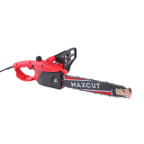 Пила цепная электрическая MAXCUT MCE 153 (1.5 кВт, шина 14"/35 см, поперечный двигатель, без инерц. тормоза цепи, защита от обратного удара), арт. 220300153