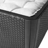 Стол Keter  Luzon Plus Flat Wicker Graphite 115 L (17208454), 241664